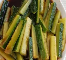 Sour Spicy Cucumber Strips