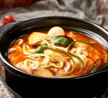 Potato Noodles in Clay Pot