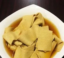 Braised Tofu Skin with Sauce