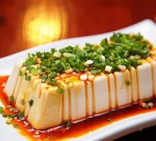 Tofu with Green Onion