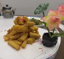 Egg Yolk Baked Pumpkin