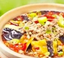 Minced Pork with Eggplant