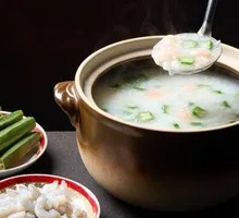 Health-Preserving Warm Stomach Okra Shrimp Porridge