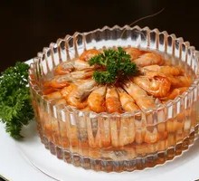 Boiled Shrimp in Salt Water