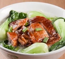 Bamboo Shoot and Pork Rib Noodle Soup