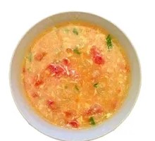 Tomato Dumpling Soup