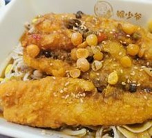麻椒无骨烤鱼饭