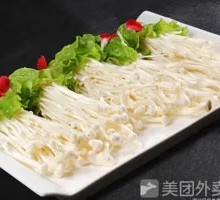 Fresh Enoki Mushrooms