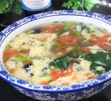 西红柿鸡蛋疙瘩汤