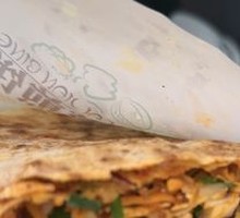 肉松鸡蛋菜煎饼