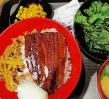 Hot Spring Egg Beef Eel Donburi