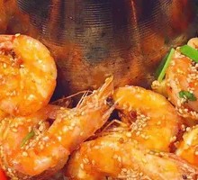 Spicy Shrimp Pot