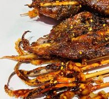 Braised Chicken Skewers