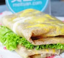 Double Egg Whole Grain Pancake