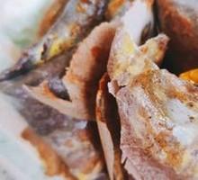 Double Egg Black Rice Pancake