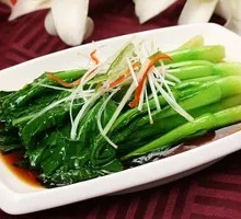 Steamed Guangdong Mustard Greens