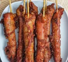 Spicy Chicken Neck Skewers