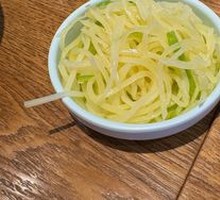 Freshly Sliced Potato Strips