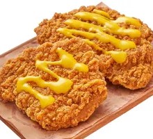 Mustard-flavored Crispy Chicken Steak