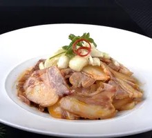 Cold-mixed pig's head meat