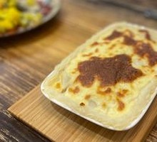 奶油芝士烤杂拌