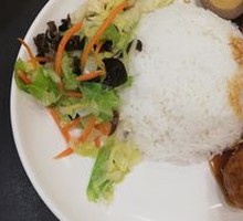 Braised Pork Meatballs Rice