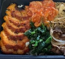 Eel and Beef Rice Bowl