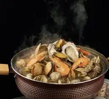 Steamed Seafood Pot