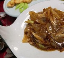 Scallion Stir-Fried Sea Cucumber