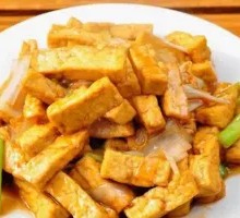 Scallion-Braised Tofu