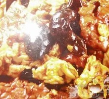 Sour Stir-Fried Egg with Wood Ear Mushrooms