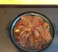 Stewed Beef with Yellow Sauce