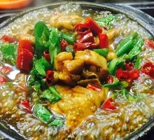 Stewed Chicken with Brown Sauce