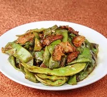 油豆角炒肉