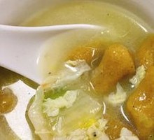 虾皮疙瘩汤