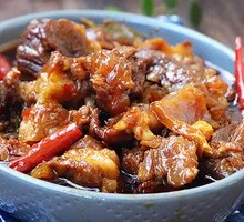 Braised Beef Tendon and Brain煲