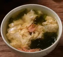 Seaweed and Egg Soup