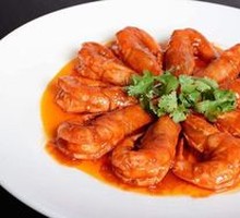 Stewed Large Shrimp