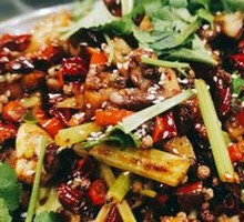 Spicy Frog Legs in Dry Pot