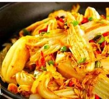 Spicy Pot-Braised Baby Bok Choy