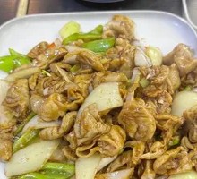 Spicy Pepper and Pig Intestines