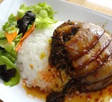 Preserved Vegetable Braised Pork Rice