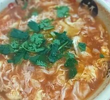 Tomato Egg Drop Soup