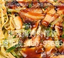 叉烧烤肉拌饭
