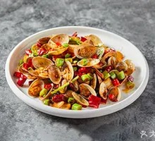 Spicy Stir-Fried Clams