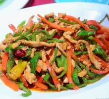 Green Pepper Shredded Pork