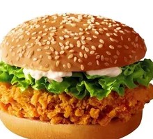 劲脆奥尔良双层鸡腿堡