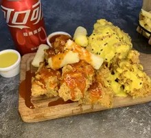 爆款双口味无骨炸鸡