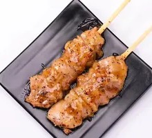 日式黑椒柠檬鸡肉串