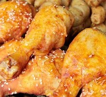 奥尔良摇滚烤鸡腿